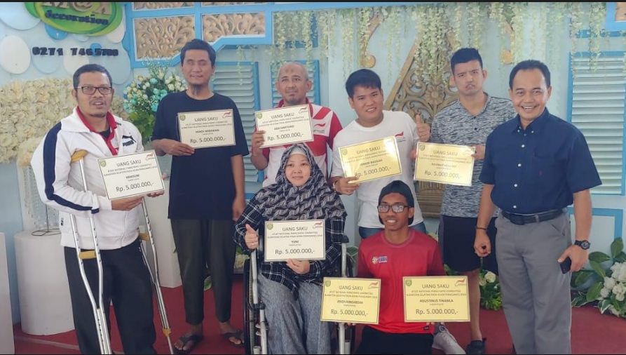 12 Atlet Terbaik Sumsel Bertarung di Asian Para Games Terima Uang Saku Masing-masing Rp 5 Juta