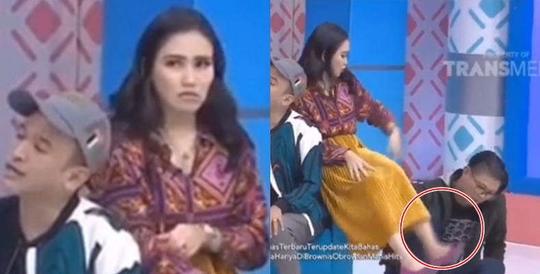 Kepergok 'Tendang' Andhika Mahesa Saat Live Brownies, Aksi Ayu Ting TIng Dikecam Keras Publik