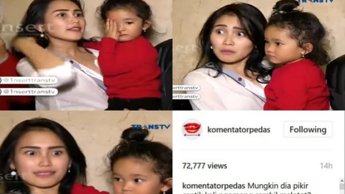 Cara Ayu Ting-TIng 'Menyambut' Keluarga Pulang Berlibur ! Bikin Netizen Ilfill !