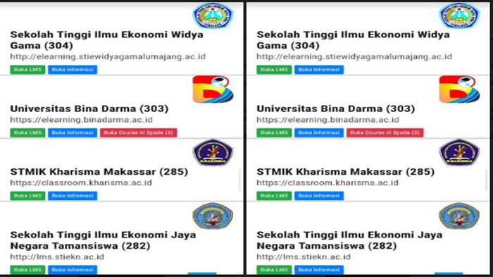 E-Learning Bina Darma Terkoneksi Spada Dikti, Satu-satunya PT di Sumsel Masuk Kriteria Spada Dikti