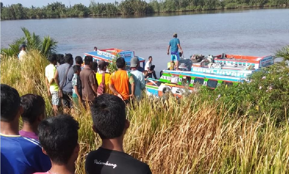 Kronologi Kecelakaan Speedboat di P7 Karang Agung Muba, Ema Trauma dan Khawatirkan Kehamilannya