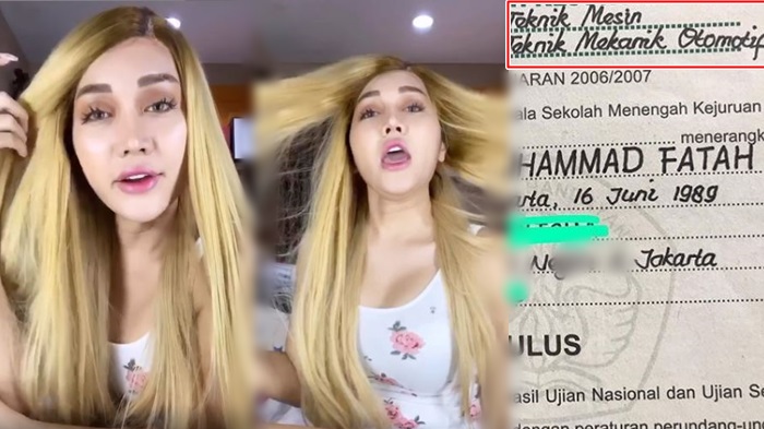 Gebby Vesta Bongkar Ijazah SMK Milik Muhammad Fatah, Mantan Rekan Duet Lucinta Luna Ikut Komentar