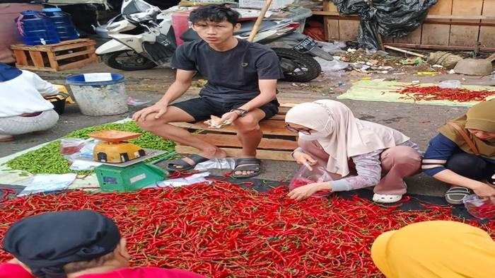 Harga Cabai Merah Keriting di Lubuklingau Awal Tahun 2026 Rp 80 Ribu/ Kilo, Akibat Cuaca Buruk