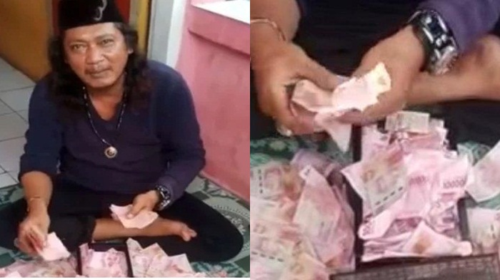 Heboh Pria Gondrong Mampu Gandakan Uang di Bekasi, Polisi : Ngakunya Ustaz Tapi Tak Bisa Surat-surat