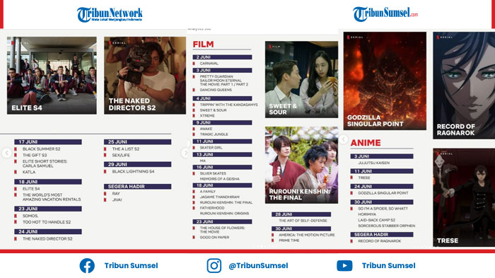 Jadwal Film hingga Serial Drama Terbaru Tayang di Netflix Juni 2021, Catat Tanggal Rilisnya