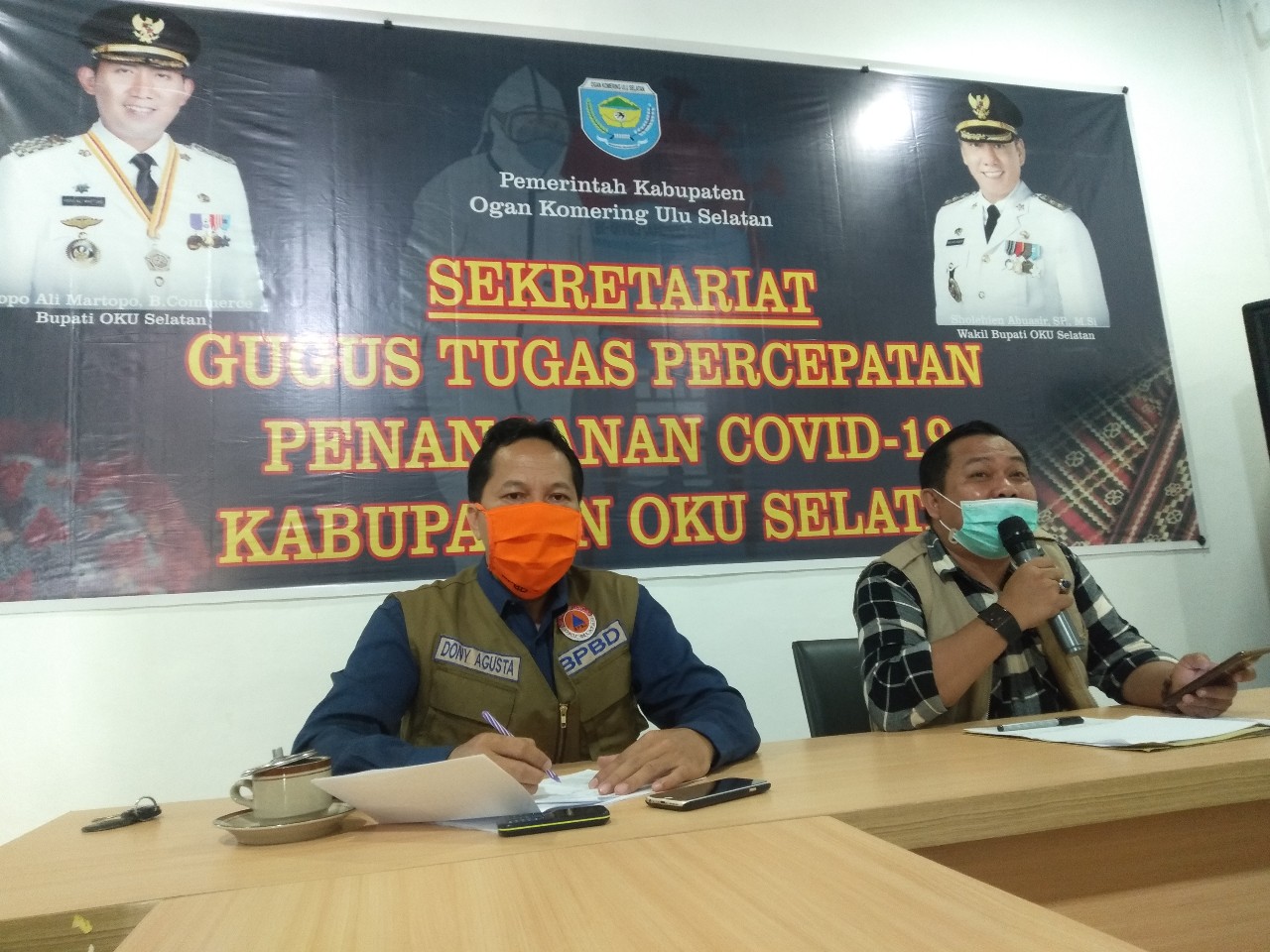 Kabupaten OKU Selatan Sementara Zona Hijau, Nihil Positif dan PDP Covid-19 Kini Tersisa 52 ODP