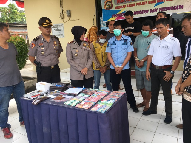 Polsek Sekayu Bongkar Peredaran Narkotika di Lapas, Sipir Penjara Jadi Pengedar Narkotika
