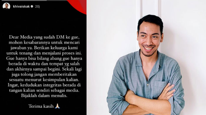 Gary Iskak Ditangkap Narkoba, Khiva Iskak Minta Privasi Keluarga : Abang Gue Berada Ditempat Salah