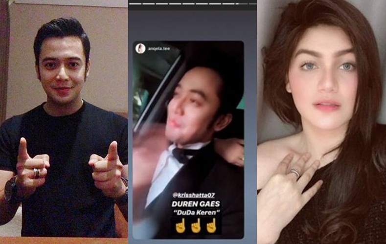 Pernikahannya Sah Dimata Hukum,Hilda Vitria Telah Berbohong? Kriss Hatta Bangga Jadi Duda