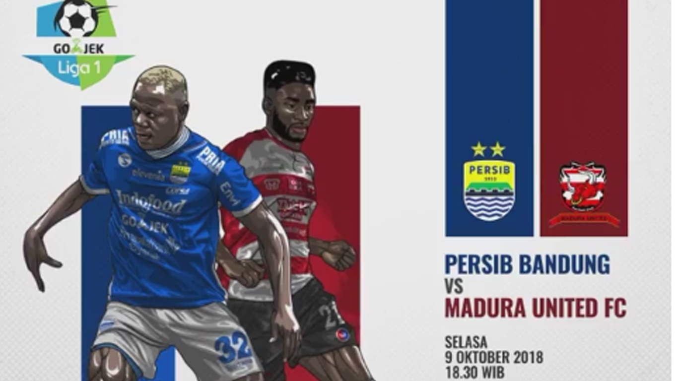 Tonton Video Siaran Langsung Live Streaming Indosiar Liga 1 Persib Bandung Vs Madura United
