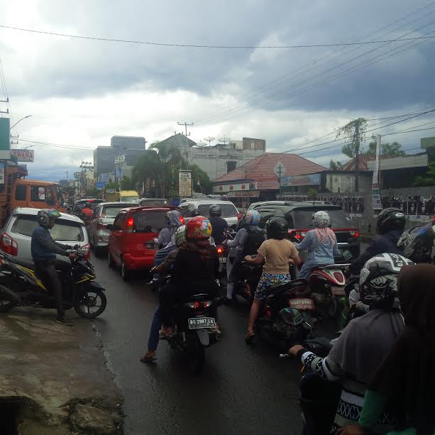 Lippo Plaza Lubuklinggau Buka Jalan Macet