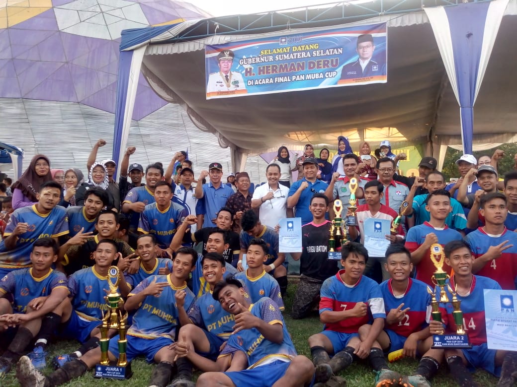 Pasundan FC Juara Turnamen Sepakbola PAN Muba Cup 1, Kadispora: Selaras dengan Inpres Nomor 3