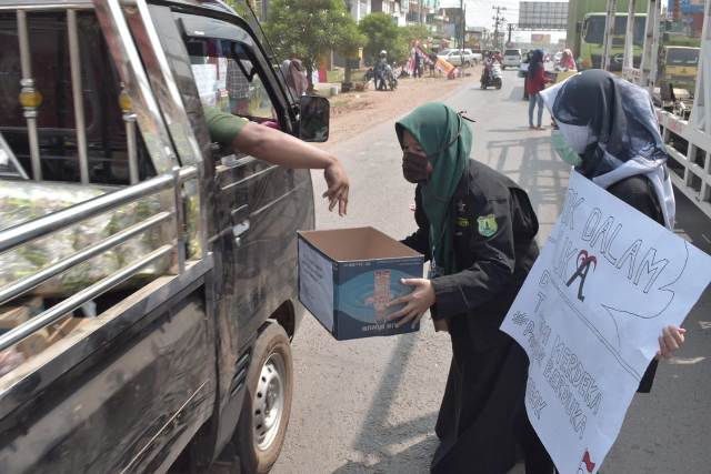 Hanya 3 Hari, Relawan Pemuda Muba Kumpulkan Donasi Rp 28 Juta Untuk Korban Gempa Lombok