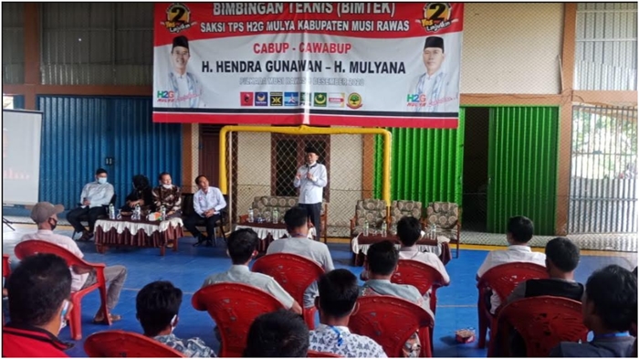 Saksi TPS Garda Terdepan Mengawal Kemenangan, Paslon H2G-Mulya Gelar Pembekalan dan Bimtek