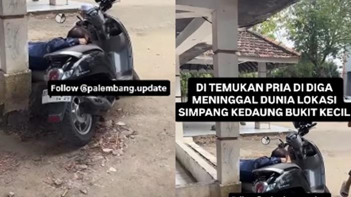 Breaking News : Seorang Pria di Palembang Ditemukan Meninggal di Jalan, Terduduk Dekat Motornya - Tribunsumsel.com