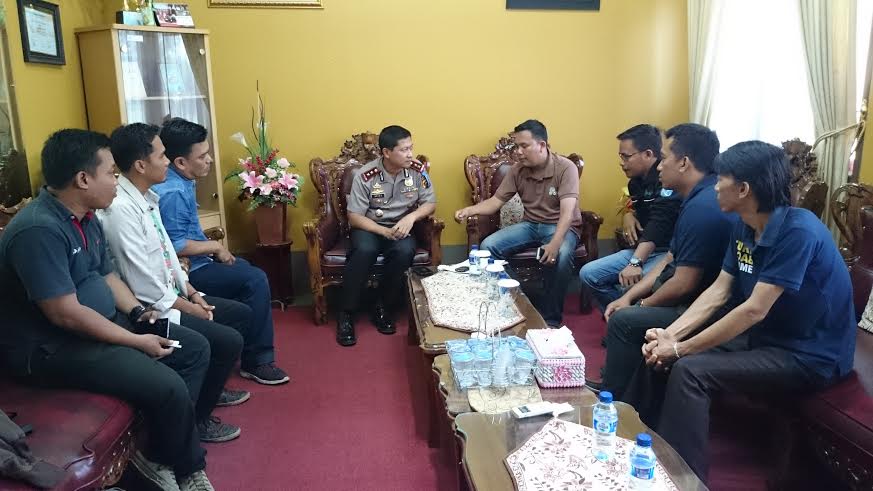 Kapolres Berharap Wartawan Prabumulih Terus Tingkatkan Profesionalisme