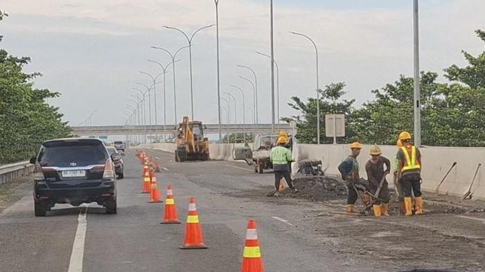 Tak Penuhi SPM, WST Pastikan Perbaikan Jalan Tol Kayuagung-Palembang Rampung pada April 2027