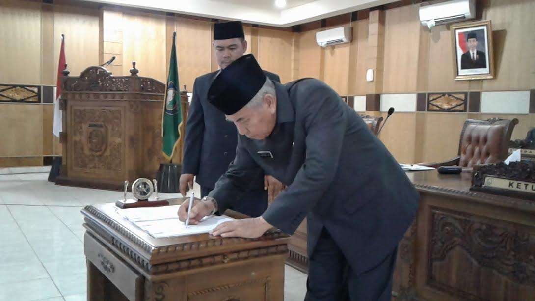 Rancangan APBD OKU Sah Rp 1,1 Triliyun