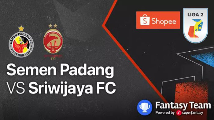 Line Up Susunan Pemain Semen Padang Vs Sriwijaya FC Malam Ini, Pertandingan Grup A Liga 2