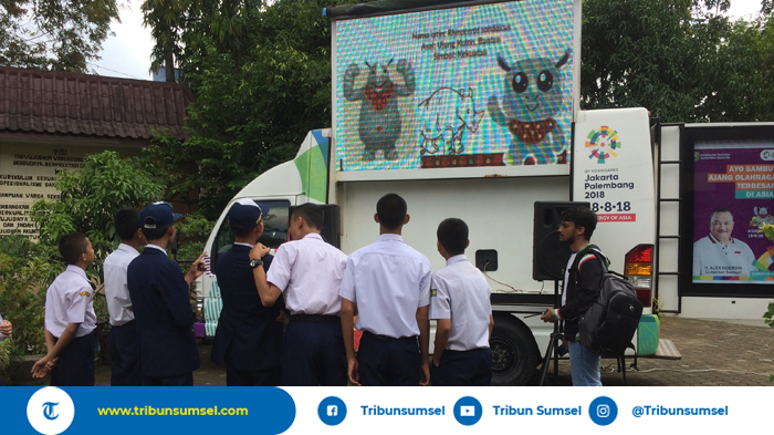 Serunya Asian Games Goes to School, Berhasil Masukkan Bola akan Dapat Kaos