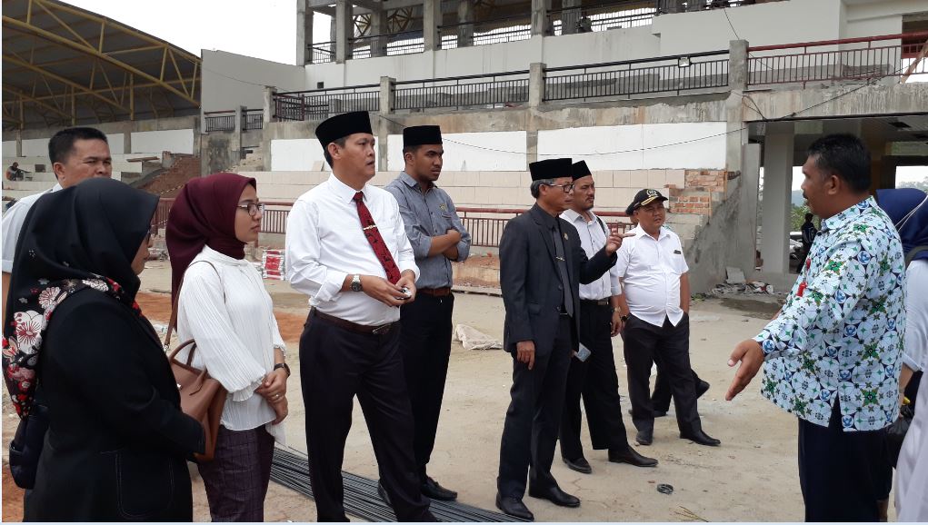 Lima Hari Jelang Opening Porprov Prabumulih, Pembangunan Stadion Tempat Pembukaan Belum Selesai