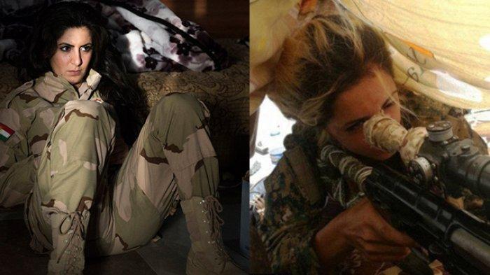 Kepalanya Dihargai Rp 14 Miliar, Joanna Palani Sniper Cantik yang Mampu Bunuh 100 Orang ISIS