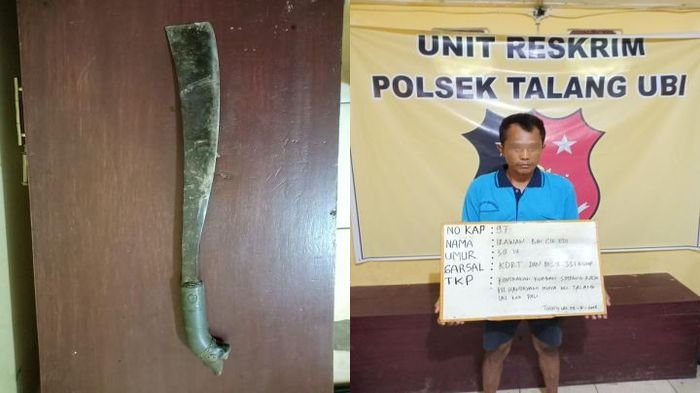 Irawan Warga PALI Menyesal Telah Lukai Istri dan Anaknya Hanya karena Masalah Motor