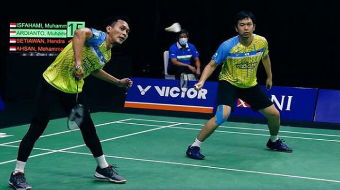 Hasil Denmark Open 2021 : The Daddies Kalah dari Pasangan Jerman, Ini Ganda Putra Indonesia Tersisa