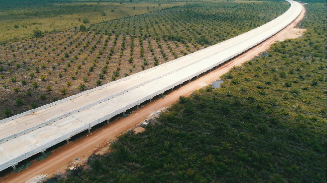 April 2019 Jalan Tol Pematang Panggang-Kayuagung (PPKA) Bisa Dilintasi