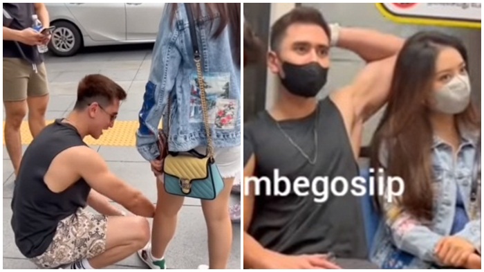 Momen Verrell Bramasta Ikat Tali Sepatu Natasha Wilona Bikin Fans Baper, Didoakan CLBK