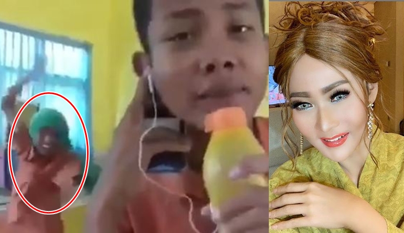 Viral Aksi Siswa 'Reporter' Sampaikan Berita Angin Puting Beliung, Inul Daratista Sampai Beri Reaksi