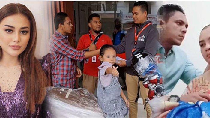 Viral Pria Aceh Merawat Istri yang Sakit, Aurel Hermansyah Diam-diam Kirim Motor Baru