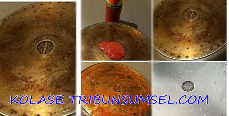 Pusing Hilangkan Noda di Panci yang Bandel? Ini Cara Ampuh Membersihkannya,Cukup Pakai Saos Tomat!