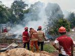 1,5 Tahun Tak Beroperasi, Rumah Makan di Prabumulih Hangus Terbakar