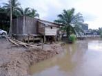 4 Rumah di Muba Terbawa Longsor, Akses Sekayu–Lubuklinggau Terancam Putus, Warga Resah