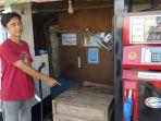 Acungkan Golok, Pria Berhelm Rampok Penjaga Pom Mini di Gandus Palembang, Bawa Kabur Uang Rp 3 Juta