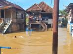 Banjir Melanda Talang Ubi PALI, Ratusan Rumah Terendam, Jembatan Rusak
