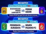 Jadwal Acara TV Jumat 19 September 2025, LIVE Persebaya Surabaya vs Semen Padang & Bioskop Trans TV