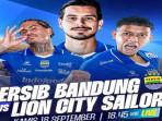 Jadwal Acara TV Kamis 18 September 2025, AFC Champions League Two Persib Bandung vs Lion City Sailor