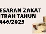Besaran Zakat Fitrah 2025 di Kabupaten Empat Lawang, Beras 2,5 Kg atau Uang Rp 45 Ribu