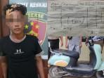 Belum Sempat Nikmati Hasil Curian Sepeda Listrik, Pemuda Sungai Lilin Diciduk Polisi