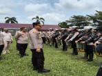 Antisipasi Hal Tak Diinginkan, Polres Prabumulih Gelar Alarm Stelling dan Sispam Mako