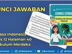 Kunci Jawaban Bahasa Indonesia Kelas 12 Halaman 40 Kurikulum Merdeka, Kewirausahaan Sosial