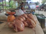 Harga Sembako di Pasar Pulau Mas Empat Lawang Jelang Lebaran 2025, Daging ayam Rp 32,6 ribu per Kg
