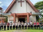 Pastikan Jumat Agung Aman, Kapolres Prabumulih Tinjau Sejumlah Gereja