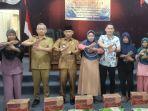 Pj Bupati Empat Lawang Hadiri Penyaluran Bantuan Sembako Bank Sumsel Babel Cabang Tebing Tinggi