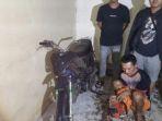 Pria di Empat Lawang Ditangkap Polisi Usai Curi Motor dan Gergaji Rantai Milik Ayahnya