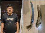 Pria di Prabumulih Ditangkap Polisi Usai Bacok Kepala Warga Hingga Mendapatkan 12 Jahitan
