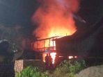 Saat Tidur Lelap, Warga di Rantau Sialang Muba Dikagetkan Ada Kebakaran, 1 Rumah Hangus