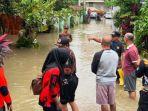 Sungai Air Manau Meluap, Puluhan Rumah di Sukaraja Prabumulih Teredam Banjir, 200 KK Terdampak